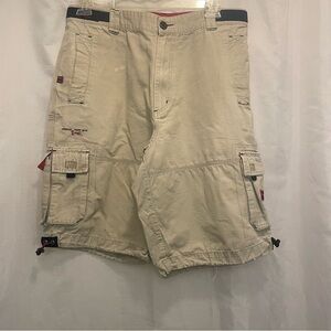Triple Five NYC (8&9) Khaki Cargo Shorts – Utility Style- size 36